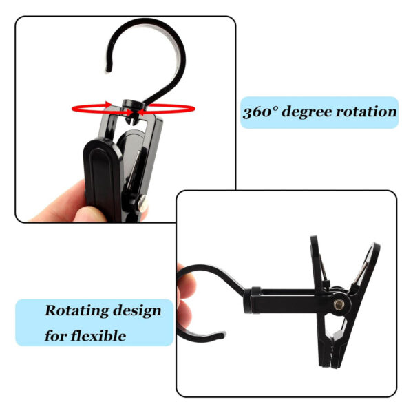 GA1681---Plastic Laundry Hook Clip - Image 3