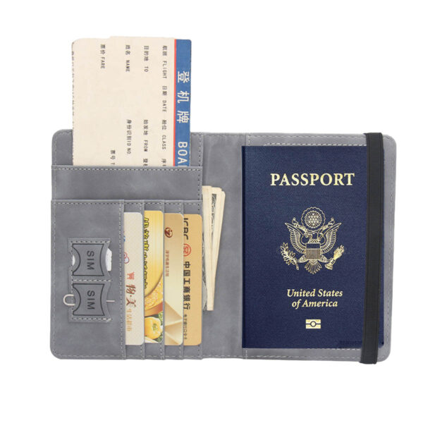 GA1683---RFID Passport Holder Cover Case - Image 4