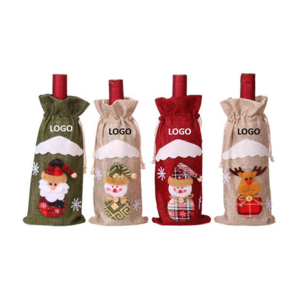 GA7007---Christmas Wine Bag