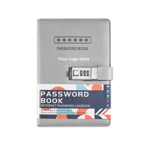 GA1715---A5 Password Book With Lock