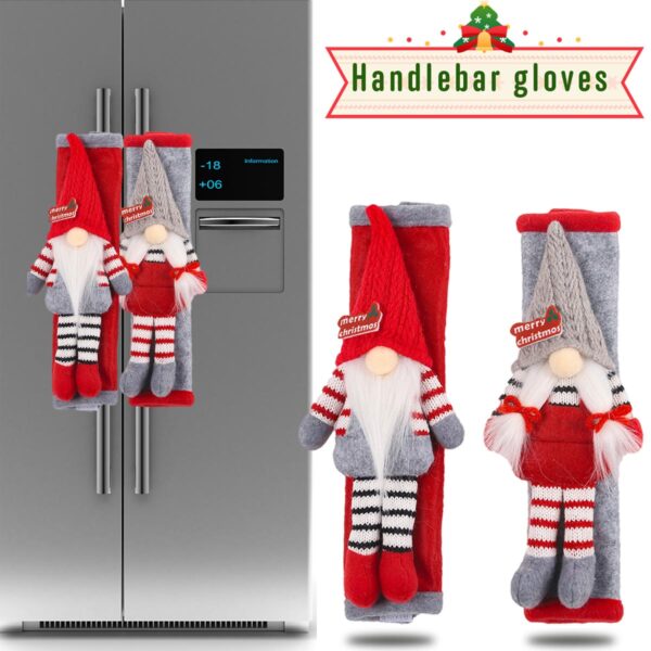 GA7011---Christmas Fridge Handle Covers