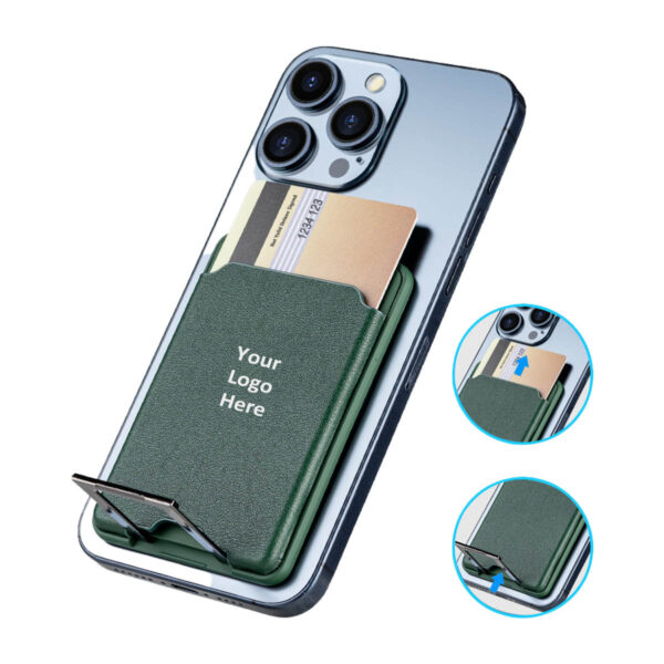 GA1712---Magnetic Wallet MagSafe Phone Stand