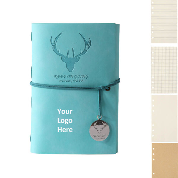 GA1733---Loose-Leaf Notebook Leather Cover
