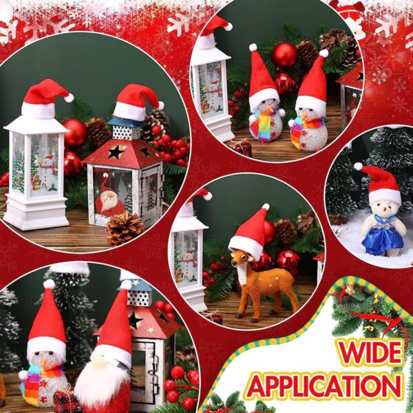 GA7012---Christmas Santa Hats Silverware Holders - Image 2