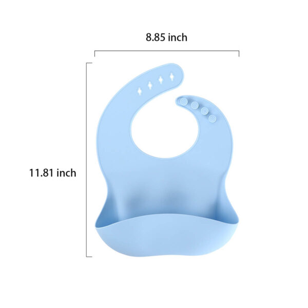 GA1745---Silicone Baby Bibs - Image 2