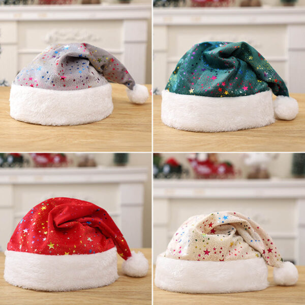 GA7014---Soft Christmas Santa Hat - Image 3
