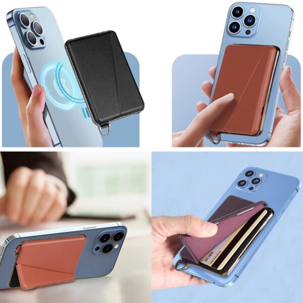 GA1713---Leather Phone Card Holder - Image 3