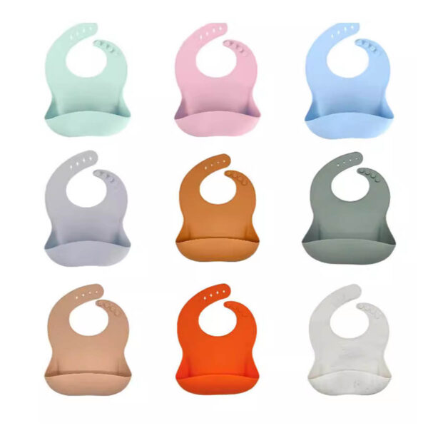 GA1745---Silicone Baby Bibs - Image 3