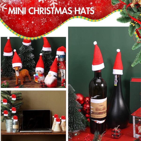 GA7012---Christmas Santa Hats Silverware Holders - Image 4