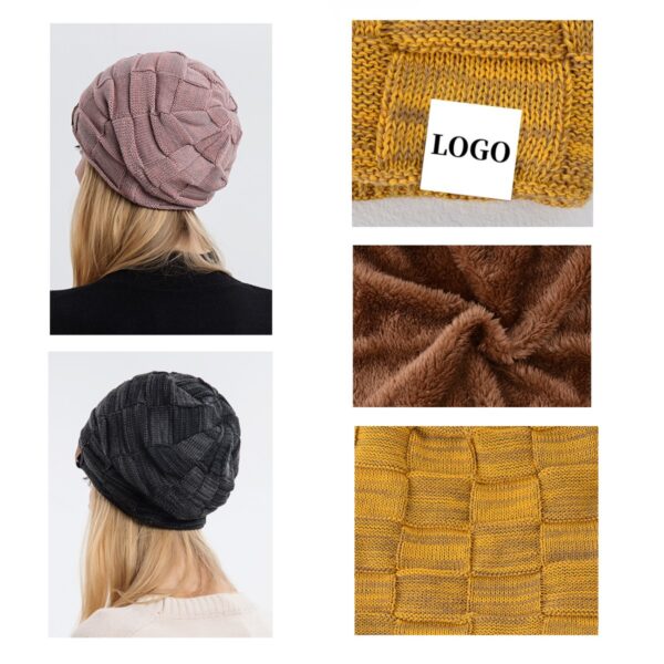 GA6044---Winter Warm Beanie Hats - Image 4