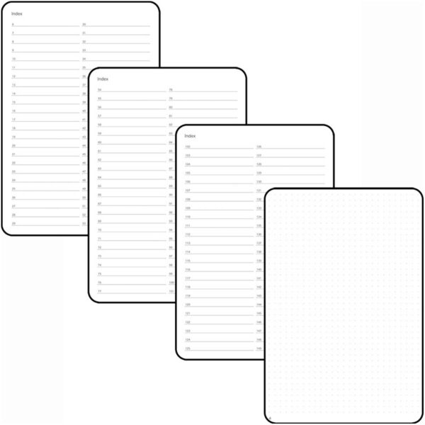 GA1710---Hardcover A5 Dotted Journal - Image 4