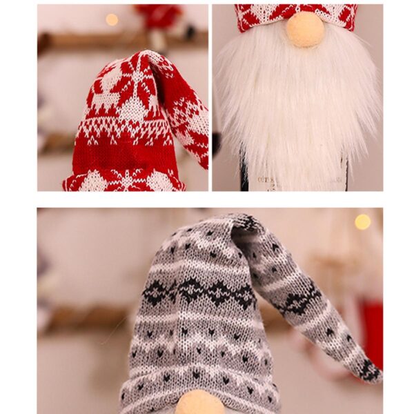 GA7010---Christmas Gnomes Wine Bottle Cover - Image 4