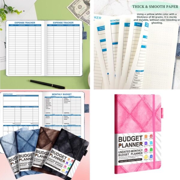 GA1714---Budget Planner A5 Notebook - Image 5
