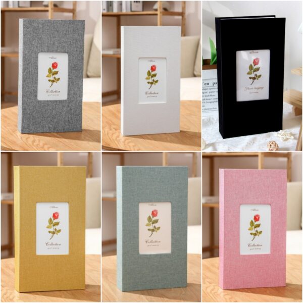 GA6042---Linen Photo Album 4x6 300 Pockets - Image 6