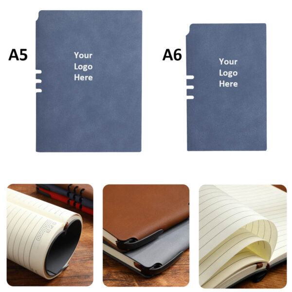 GA1748---Leather Cover A5 A6 Notebook