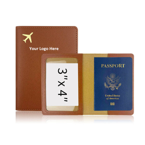 GA1784---Leather Passport Holder Cover