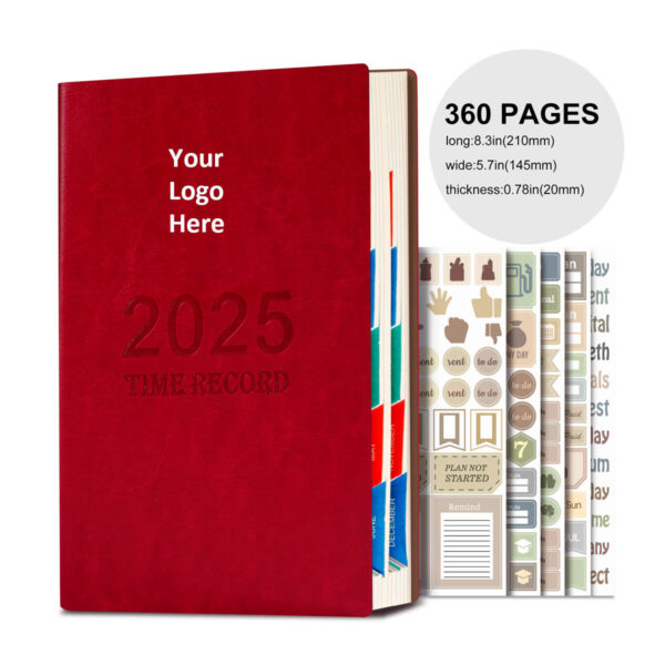 GA1788---Schedule Notebook A5 Journal