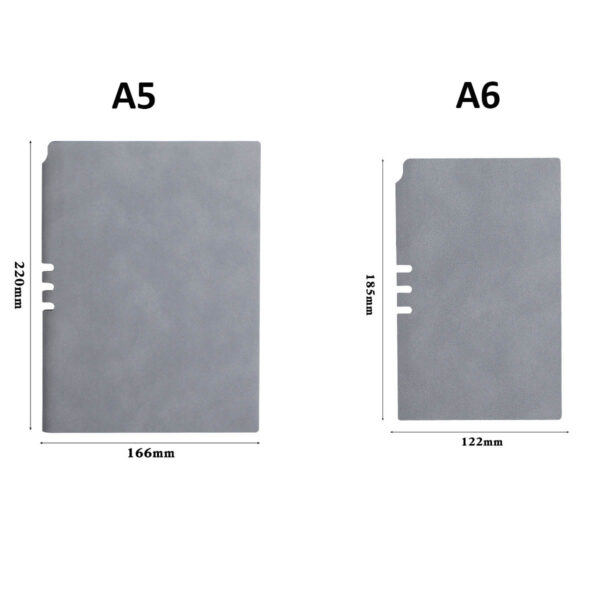 GA1748---Leather Cover A5 A6 Notebook - Image 2