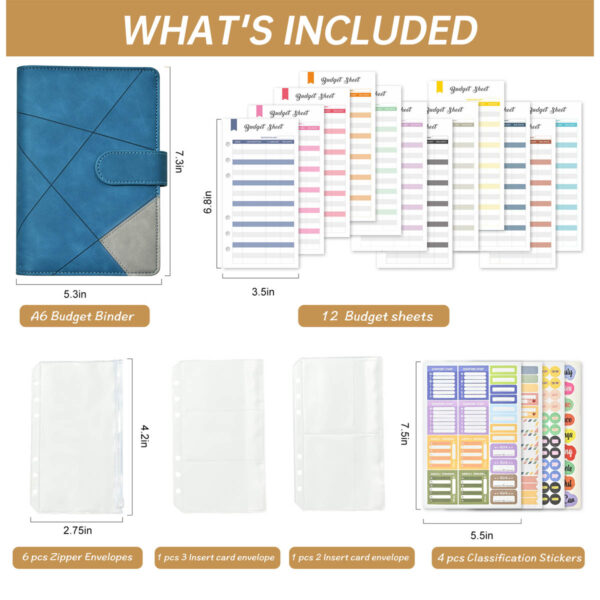 GA1773---Budget Binder Cash Envelopes - Image 2