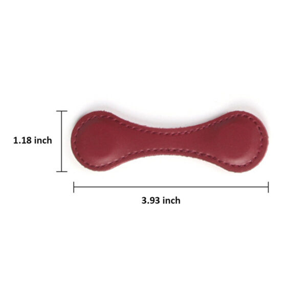 GA1785---Magnetic Leather Bookmark - Image 2