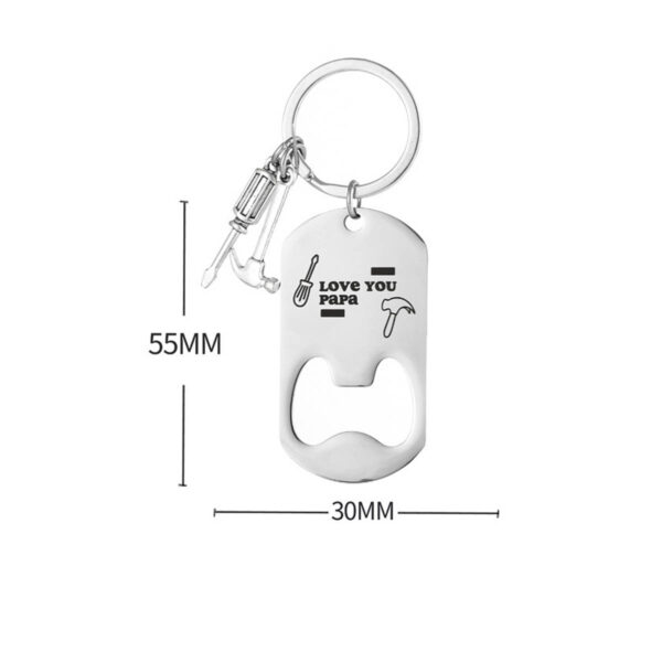 GA1795---Beer Bottle Opener Keychain - Image 2