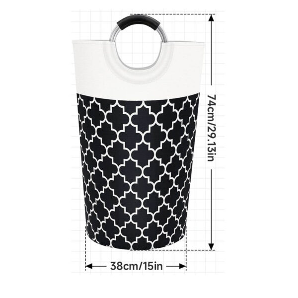 GA1798---Large Collapsible Laundry Basket 82L - Image 2