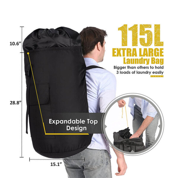 GA1799---Laundry Backpack Bag - Image 2