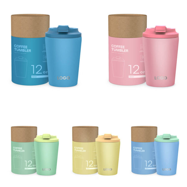 GA1769---8 oz Stainless Steel Coffee Mug - Image 3