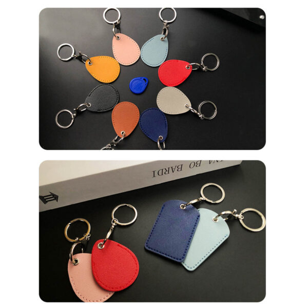 GA1783---Leather Key Tag Holder - Image 2