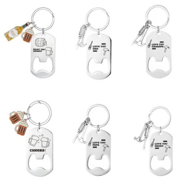 GA1795---Beer Bottle Opener Keychain - Image 3