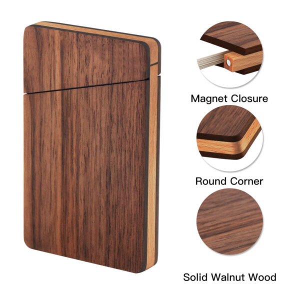GA1786---Wood Business Card Holder - Image 4