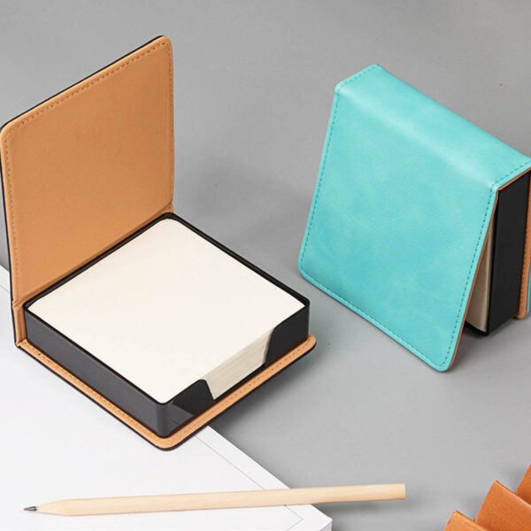 GA1753---Leather Note Pad Holder - Image 4