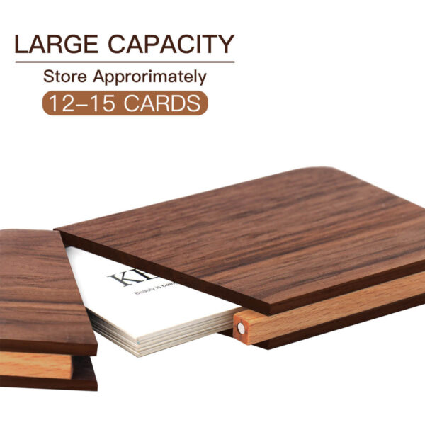 GA1786---Wood Business Card Holder - Image 5